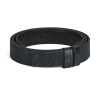 Ceinture en cuir réversible 30 mm bleu tweed Sartorial/noir Meisterstück
