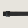 Ceinture en cuir réversible 30 mm bleu tweed Sartorial/noir Meisterstück