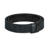 Ceinture en cuir réversible 30 mm bleu tweed Sartorial/noir Meisterstück
