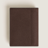 Mini Portefeuille 4cc en Cuir Sartorial ébène