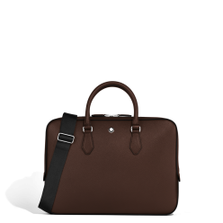 Porte-Documents Fin en Cuir Sartorial ebène