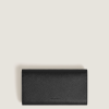 Portefeuille Continental Fin Montblanc Enveloppe noir