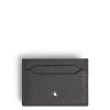 Porte-Cartes 5cc en Cuir Grainé fer forgé