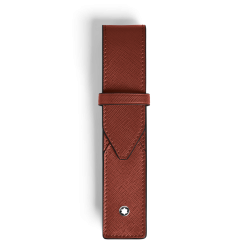 Étui pour 1 Instrument d’Écriture Montblanc Enveloppe chêne rouge
