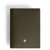 Porte-cartes 4cc en Cuir Sartorial Kaki