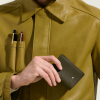 Porte-cartes 4cc en Cuir Sartorial Kaki