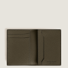 Porte-cartes 4cc en Cuir Sartorial Kaki
