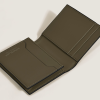 Porte-cartes 4cc en Cuir Extrême Kaki