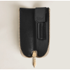 Étui pour 1 Instrument d'Écriture Heritage Rouge et Noir Baby en Cuir Meisterstück Ivoire