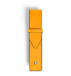 Étui pour 1 Instrument d’Écriture Montblanc Enveloppe safran