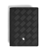 Porte-Cartes 4cc en Cuir Extrême noir/bauxite