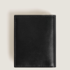 Portefeuille Compact 6cc en Cuir Meisterstück noir/chêne rouge