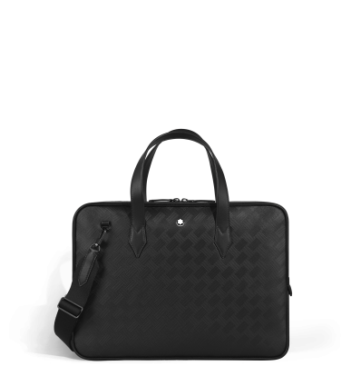 Porte-Documents Fin en Cuir Extrême Soft noir
