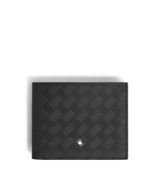 Portefeuille 6cc en Cuir Extrême noir/bauxite