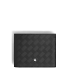 Portefeuille 6cc en Cuir Extrême noir/bauxite