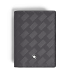 Porte-Cartes 4cc en Cuir Extreme bicolore gris fer forgé/gris acier