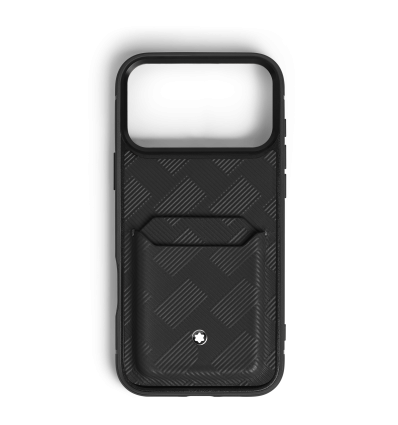 Étui Rigide pour iPhone 18 Pro Max avec 2cc en Cuir Extreme noir