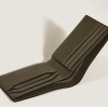 Portefeuille 6cc en Cuir Sartorial kaki