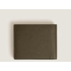Portefeuille 6cc en Cuir Sartorial kaki